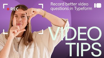📹 Record BETTER videos (No fancy equipment needed!) | Typeform Tips