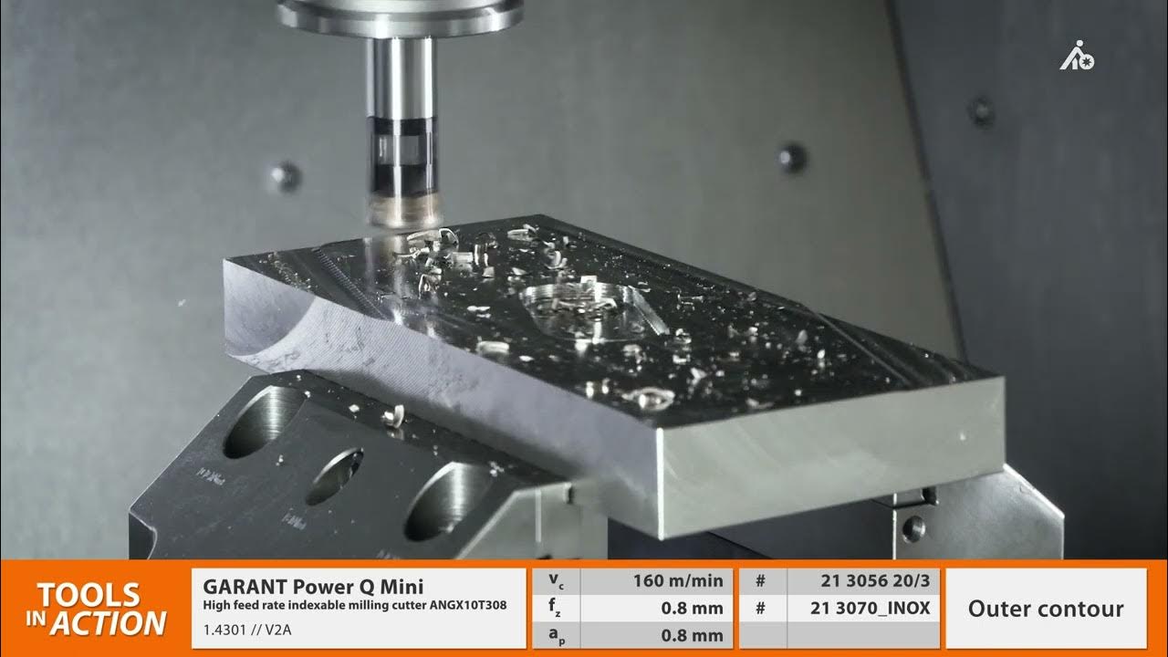 Fresa GARANT Power Q Mini Tools in Action YouTube