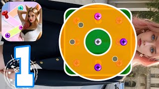 Beauty Screw Jam: Spin & Glam - Level 1,2,3,4,5,6,7,8,9,10 - Gameplay Walkthrough Part 1 🔥