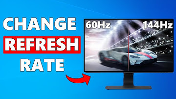 How to Change Monitor Refresh Rate on Windows 10/11