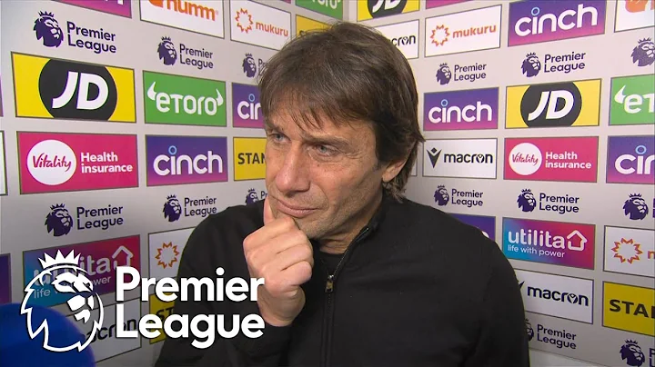 Antonio Conte pleased with Spurs' response to adve...