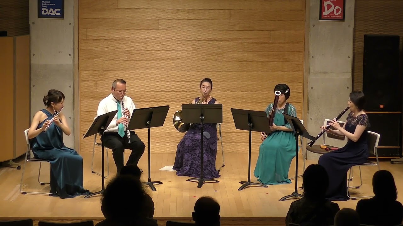 J.Francaix Wind Quintet No.1 (1948) - J.フランセ 木管五重奏