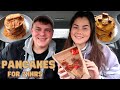 eating ONLY pancakes for 24 hours!!