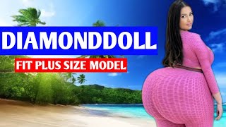 Miss Diamond Doll Curvy Model ✅Glamorous Plus Size Curvy Fashion Model - Biography, Lifestyle