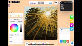 ROBLOX | SPEED DRAW | Drawing Realistic Sunrise in 10 minutes | Timelapse | Lexi Draw