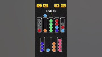Ball Sort Puzzle Level 45