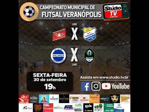 Serrano x Ipiranga | Haliança x Valência | Futsal de Veranópolis 2022 | Ao Vivo | Studio TV