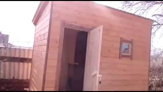 Видео-отзыв клиента. Каркая баня 2х3 от «Планеты Дерева»