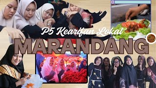 P5 Kearifan Lokal 🫘| MARANDANG🌶🍽 | SMA IT IC Payakumbuh