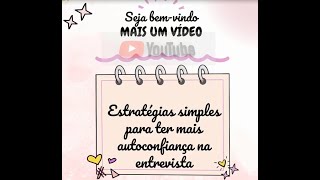 Como vencer a insegurança na entrevista de emprego?