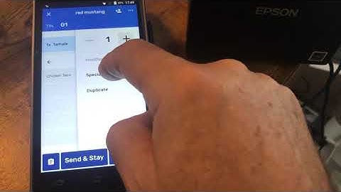HBR POS and SkyTab- Quick Order Demo