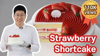 Korean style Strawberry Shortcake | Best recipe with detailed instructions