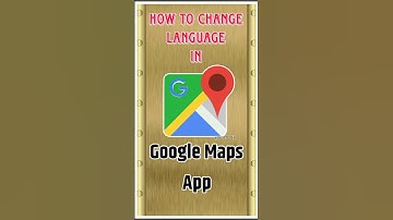 How to change language in Google Maps|Change Language in Google Map#shorts #googlemaps #howto