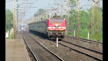 Gitu Goes Wild : Legendary Gitanjali Express with SRC WAP4 Shatters Ghoraghata : Indian Railways