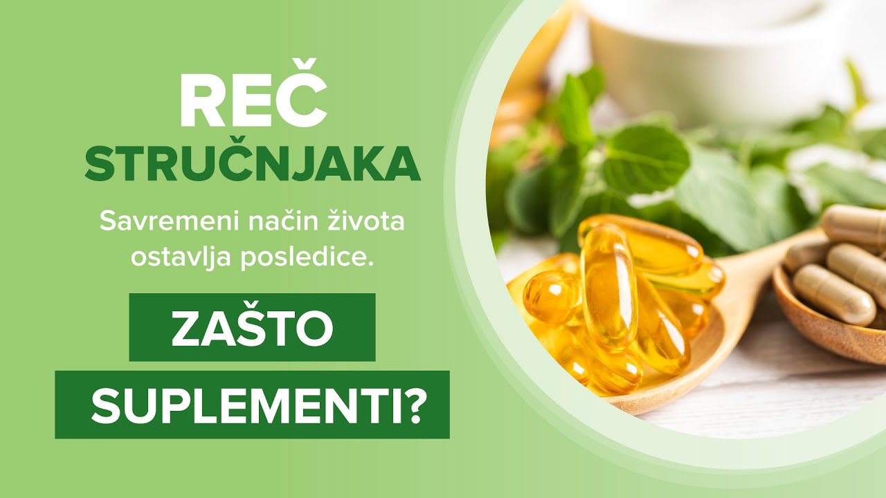 ZAŠTO suplementi? | Reč stručnjaka | Akademik Prof. dr Đorđe Radak
