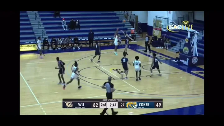 Darrell Gardner ll:Coker University Sophomore high...