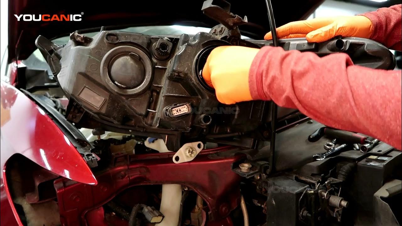 2013-2020 Ford Fusion Low Beam Light Bulb Replacement - YouTube