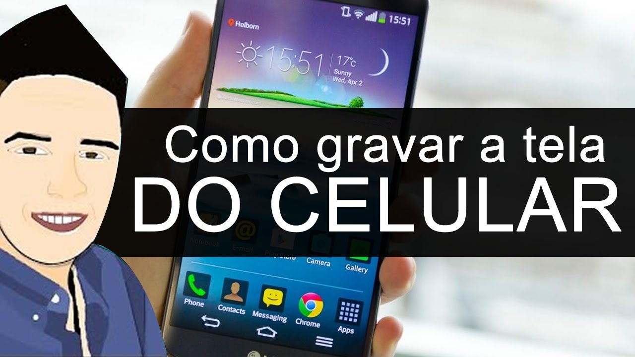 Como gravar a tela do celular sem ROOT - YouTube