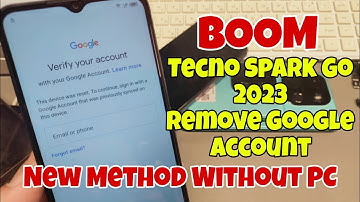 Tecno Spark Go 2023 (BF7n) FRP Bypass | New Trick | FRP Unlock Tecno SPARK Go 2023 | Very Easy Trick
