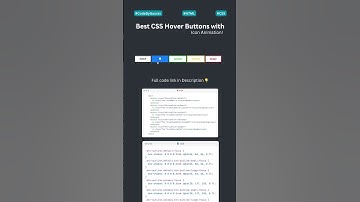 Ghost Button Animation with Smooth Icon Hover Effect! 🎨🔥#shorts #webdevelopment #css