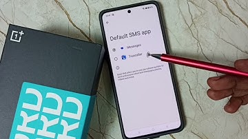 How To Change Default SMS App On OnePlus Nord CE4 5G