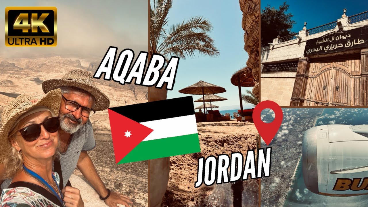 WALKING IN AQABA JORDAN | Hotel Marina | 4K 60FPS Cinematic Video