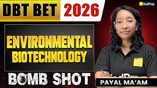 DBT BET 2026 🔥 Environmental Biotechnology | Last Minute Revision | High-Weightage Topics | VedPrep