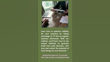 How to use local business directories offers a complete guide on quickly-best online directories