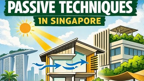 Passive Design Techniques in Singapore’s Tropical Climate
