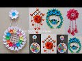 4 EASY AND BEAUTIFUL PAPER WALL HANGINGS | PAPER wall HANGING CRAFT | BEST FROM WASTE