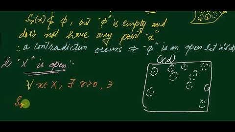 #MTH405 Lecture 33 Part 3 || #Clopen Theorem || Virtual University