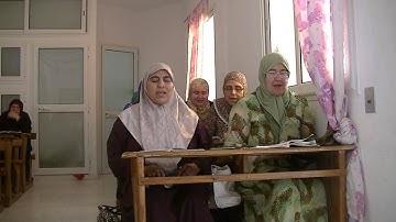 الشيخ مراد جدلي في تعليم سورة المجادلة للنساء من الآية1إلى الآية7 ج5