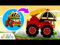 Fire Truck Became a Monster Truck | Robocar Poli Car Repair Shop | KIGLE GAMES
