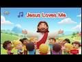 Kids Bible Tune Melody**❤️ Jesus Loves Me | Kids Worship Song 🎶**