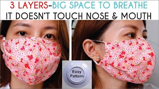 Breathable Face Mask Sewing Tutorial | How to make a Face Mask | Home made Face Cover