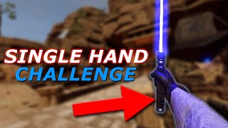Single Hand Lightsaber Duelling Challenge (Blade &amp; Sorcery)
