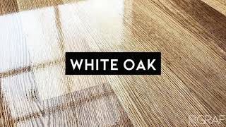 { RIFT SAWN WHITE OAK }