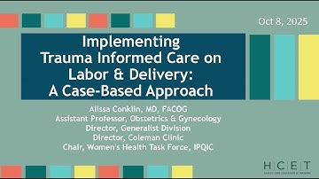 Implementing Trauma-Informed Care on Labor and Delivery: A Case-Based Approach