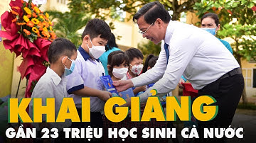 Gần 23 triệu học sinh cả nước dự lễ khai giảng đặc biệt sau đại dịch COVID-19