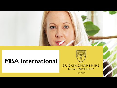 MBA England || Buckinghamshire New University