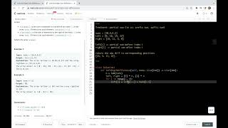 leetcode 2574. Left and Right Sum Differences - partial sum