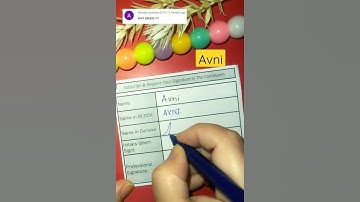 Avni Name Signature 📛🍀 #signature #namesignature #shorts #sign