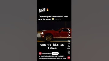 They Accepted Defeat 💀 | Mustang vs Supra MK4 🔥 #carbattle #supra #mustang