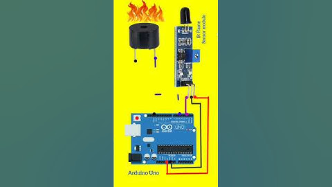 Fire alarm system using Arduino || Fire Detector System #FireDetector #AlarmSystem #Shorts #Video
