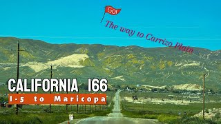 [4K Full Video] The way to Carrizo Plain National Monument.
