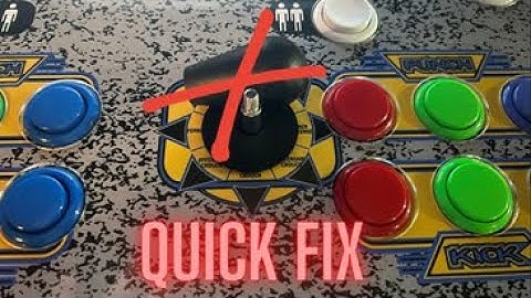 How To Keep Your Arcade1up Joystick Top From Spinning Off