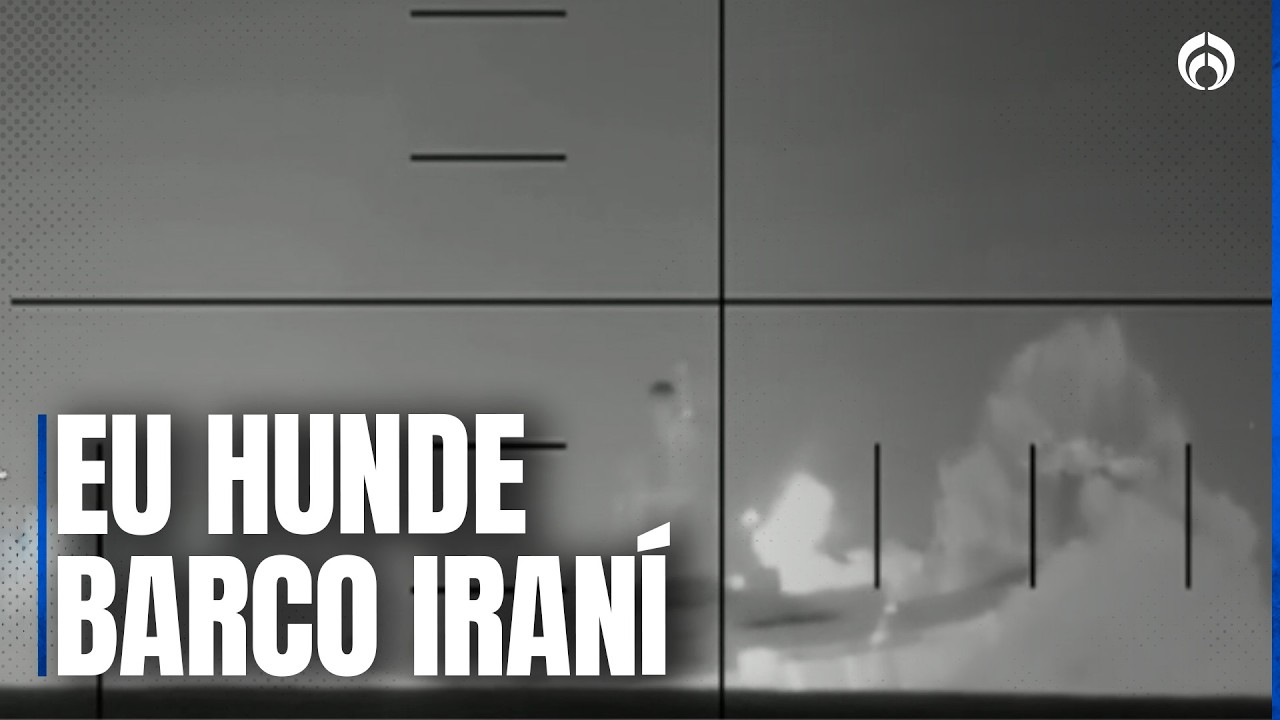 ¡Impresionante! Submarino de EU hunde buque de guerra de Irán