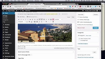Using Press This to create a blog post in WordPress