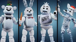 FNAF AR Snow Animatronics Jumpscare & Workshop Animations