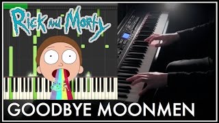 Rick and Morty - Goodbye Moonmen (Synthesia Tutorial) chords